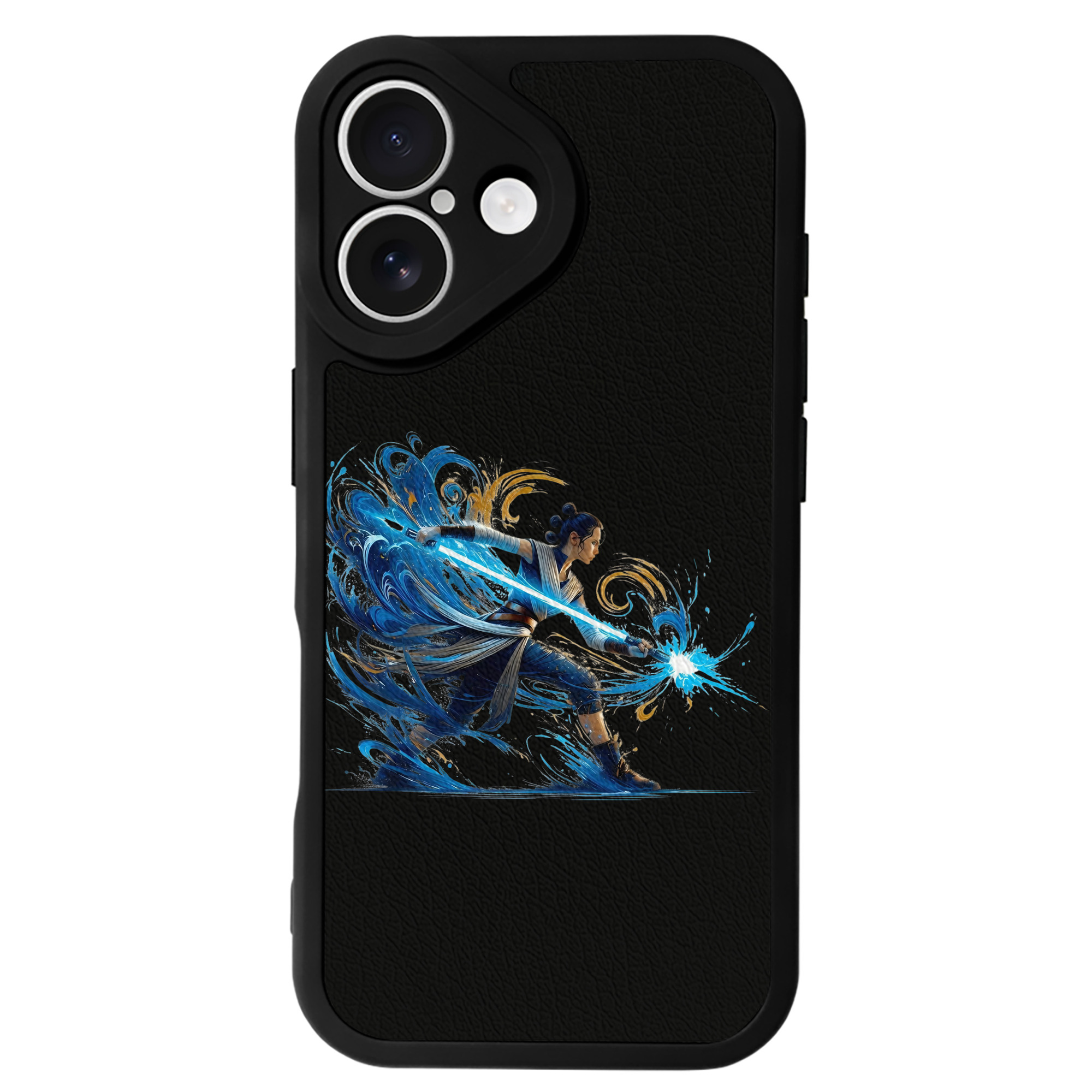 （画像用） スター・ウォーズ Star Wars 【iPhone 16シリーズ対応】シリコンスマホケース（レザー調） 材質：シリコン